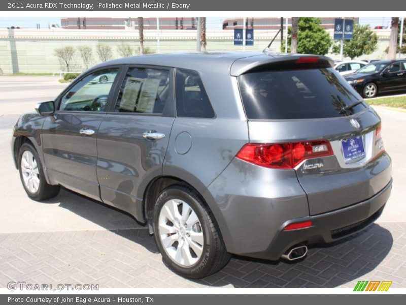 Polished Metal Metallic / Ebony 2011 Acura RDX Technology