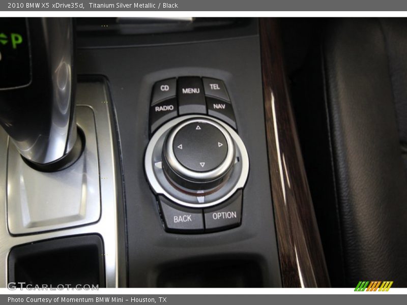 Titanium Silver Metallic / Black 2010 BMW X5 xDrive35d