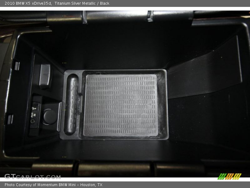 Titanium Silver Metallic / Black 2010 BMW X5 xDrive35d
