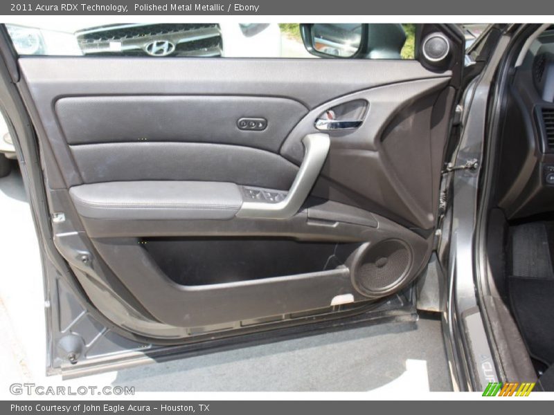 Polished Metal Metallic / Ebony 2011 Acura RDX Technology