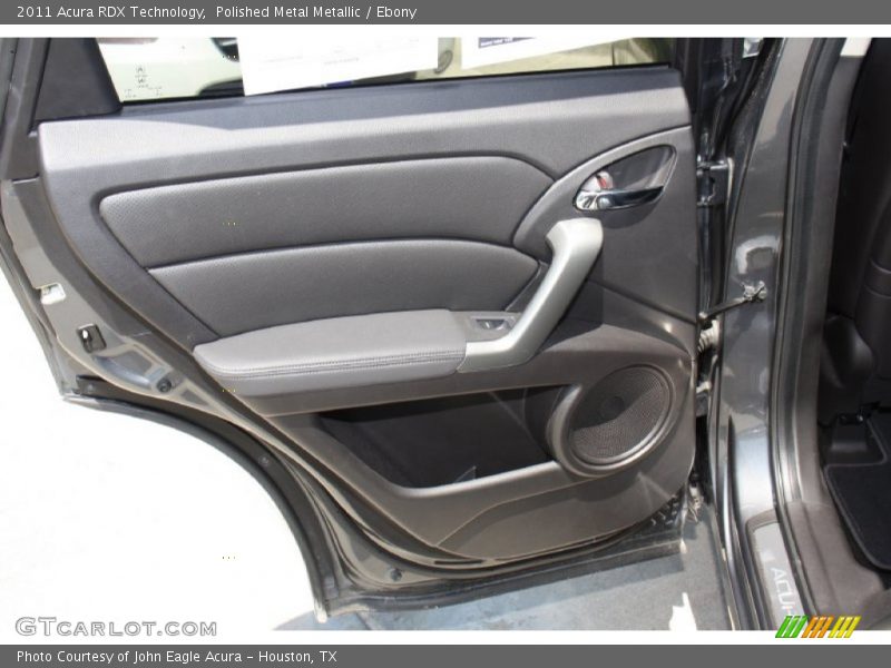 Polished Metal Metallic / Ebony 2011 Acura RDX Technology