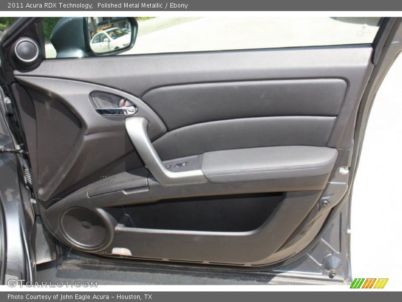 Polished Metal Metallic / Ebony 2011 Acura RDX Technology