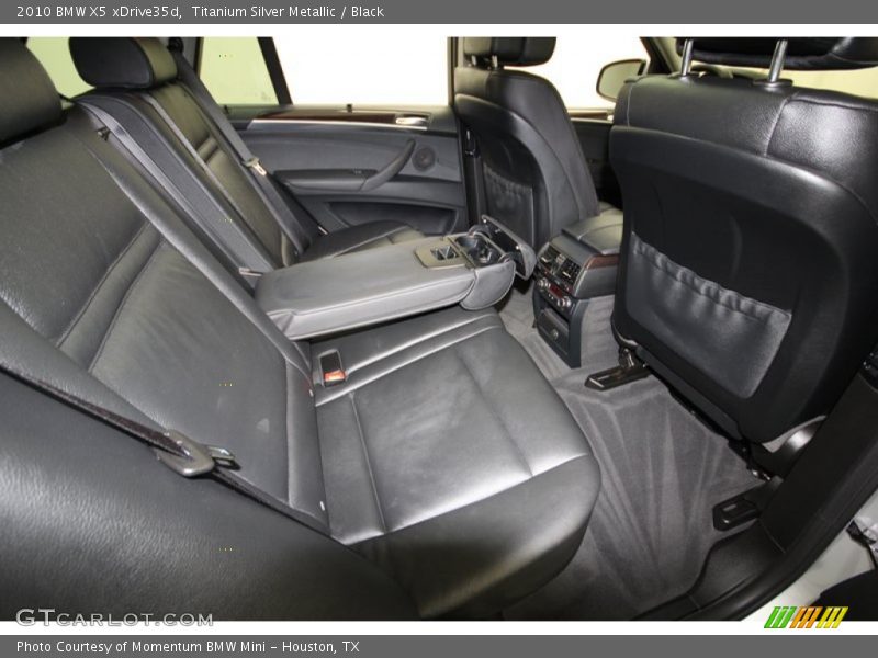Titanium Silver Metallic / Black 2010 BMW X5 xDrive35d