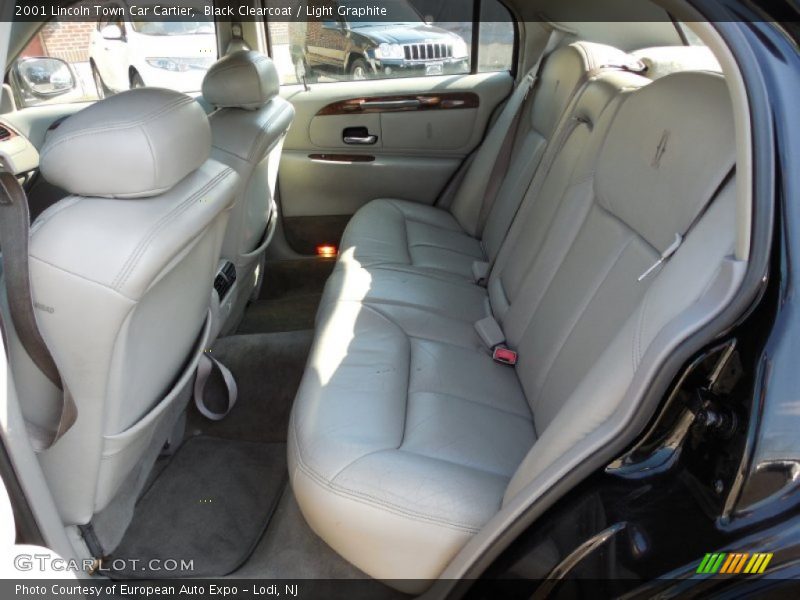 Black Clearcoat / Light Graphite 2001 Lincoln Town Car Cartier