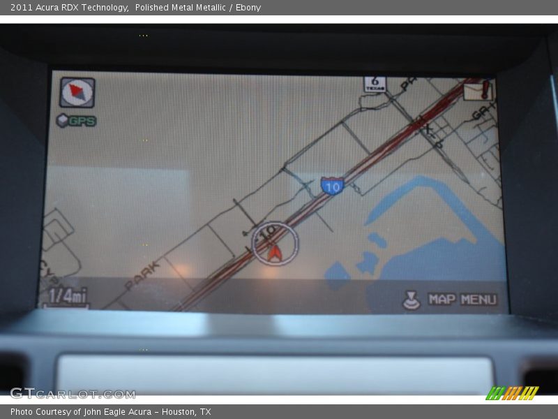 Polished Metal Metallic / Ebony 2011 Acura RDX Technology