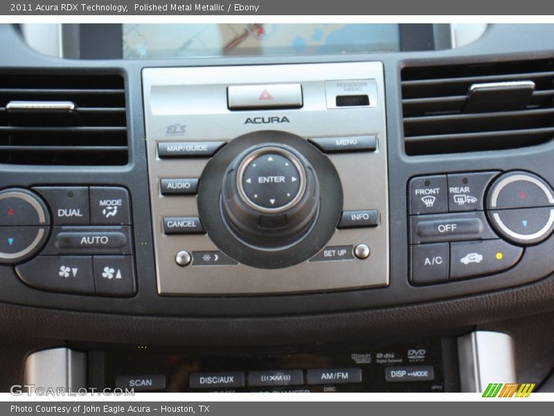 Polished Metal Metallic / Ebony 2011 Acura RDX Technology