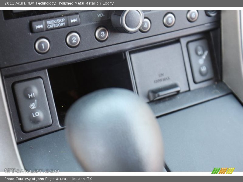 Polished Metal Metallic / Ebony 2011 Acura RDX Technology