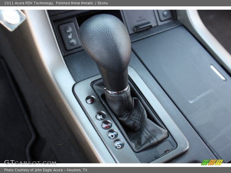 Polished Metal Metallic / Ebony 2011 Acura RDX Technology