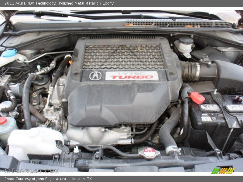 Polished Metal Metallic / Ebony 2011 Acura RDX Technology