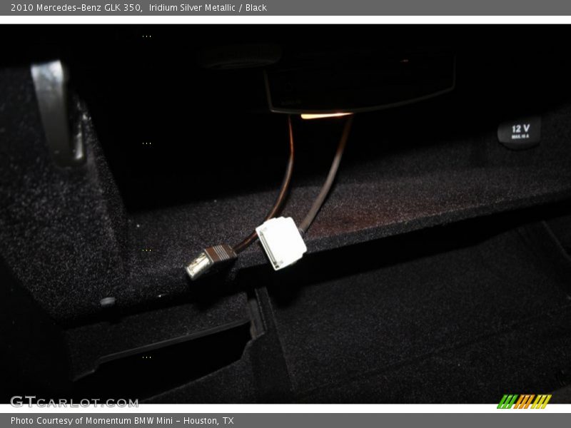 Iridium Silver Metallic / Black 2010 Mercedes-Benz GLK 350