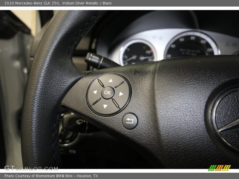 Iridium Silver Metallic / Black 2010 Mercedes-Benz GLK 350