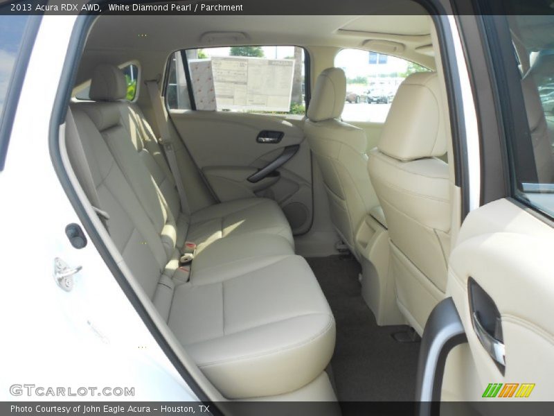 White Diamond Pearl / Parchment 2013 Acura RDX AWD