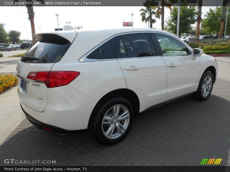 White Diamond Pearl / Parchment 2013 Acura RDX AWD