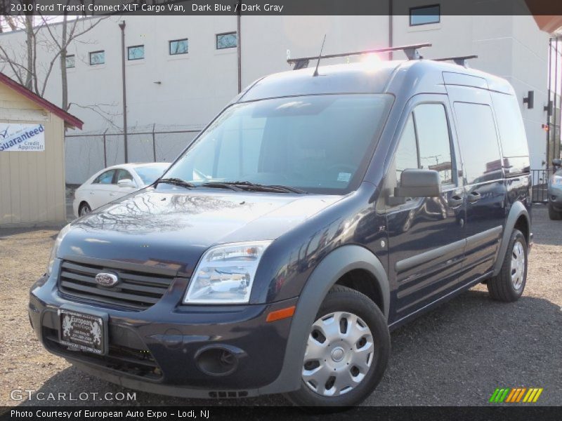 Dark Blue / Dark Gray 2010 Ford Transit Connect XLT Cargo Van