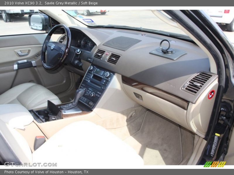 Savile Grey Metallic / Soft Beige 2010 Volvo XC90 3.2