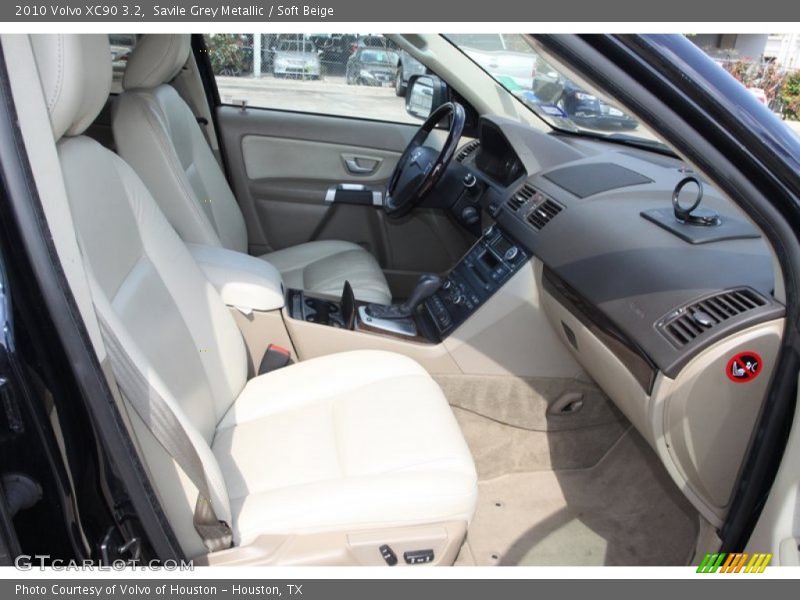 Savile Grey Metallic / Soft Beige 2010 Volvo XC90 3.2