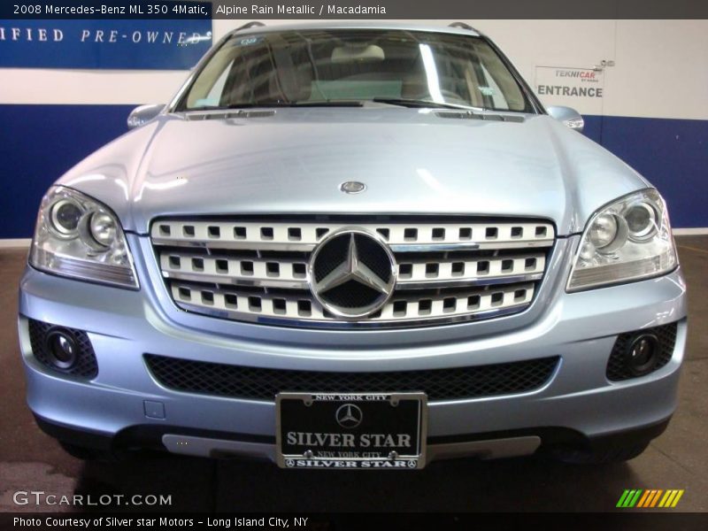 Alpine Rain Metallic / Macadamia 2008 Mercedes-Benz ML 350 4Matic