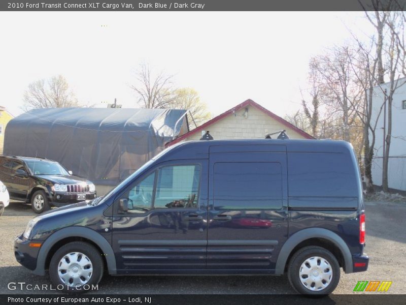 Dark Blue / Dark Gray 2010 Ford Transit Connect XLT Cargo Van