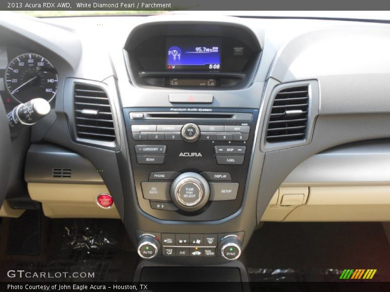 Controls of 2013 RDX AWD