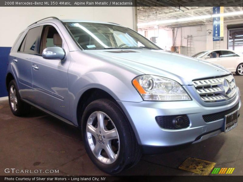 Alpine Rain Metallic / Macadamia 2008 Mercedes-Benz ML 350 4Matic