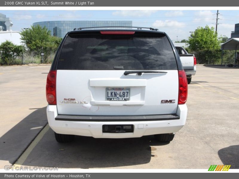 Summit White / Light Tan 2008 GMC Yukon XL SLT