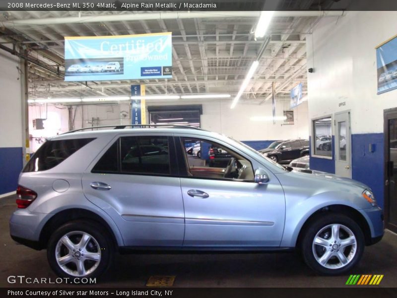 Alpine Rain Metallic / Macadamia 2008 Mercedes-Benz ML 350 4Matic