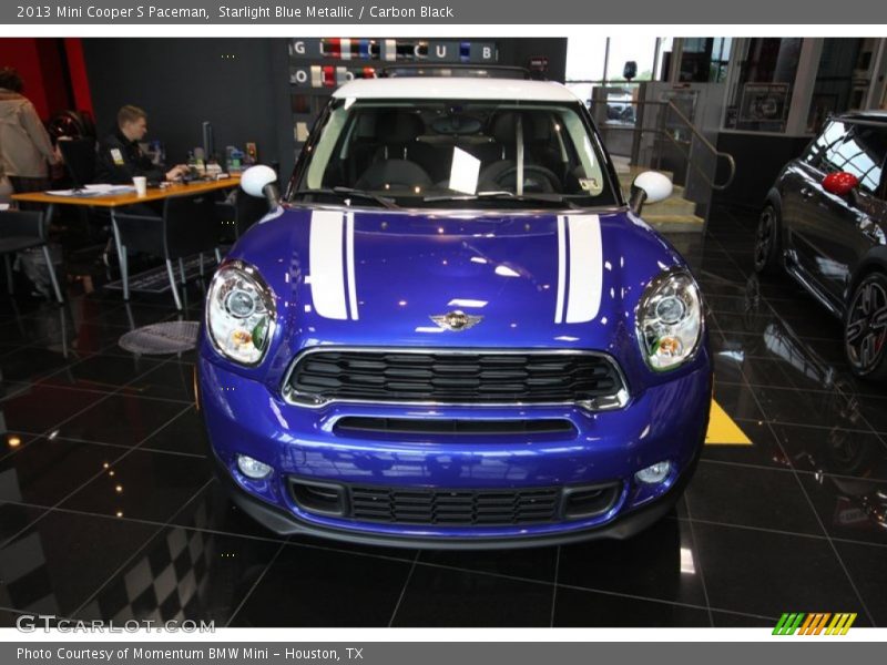 Starlight Blue Metallic / Carbon Black 2013 Mini Cooper S Paceman