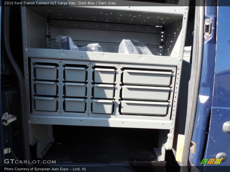 Dark Blue / Dark Gray 2010 Ford Transit Connect XLT Cargo Van