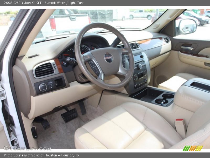 Light Tan Interior - 2008 Yukon XL SLT 