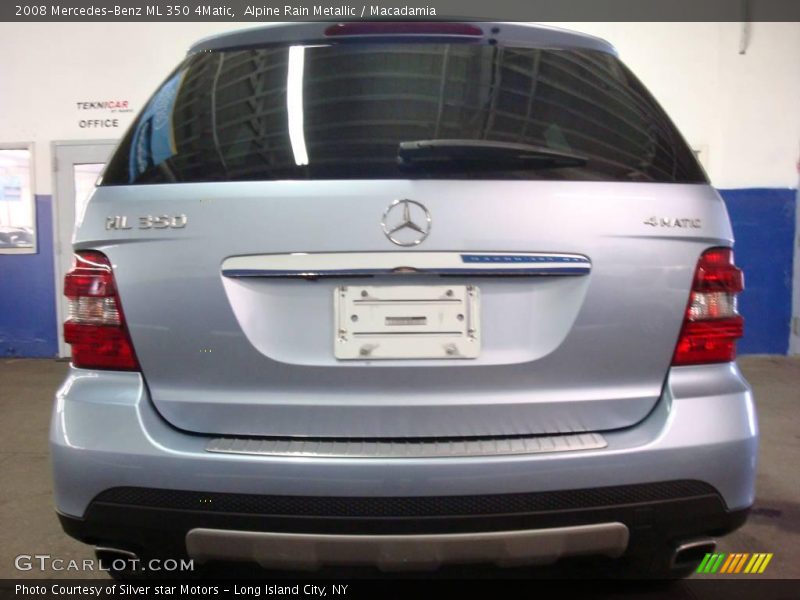 Alpine Rain Metallic / Macadamia 2008 Mercedes-Benz ML 350 4Matic