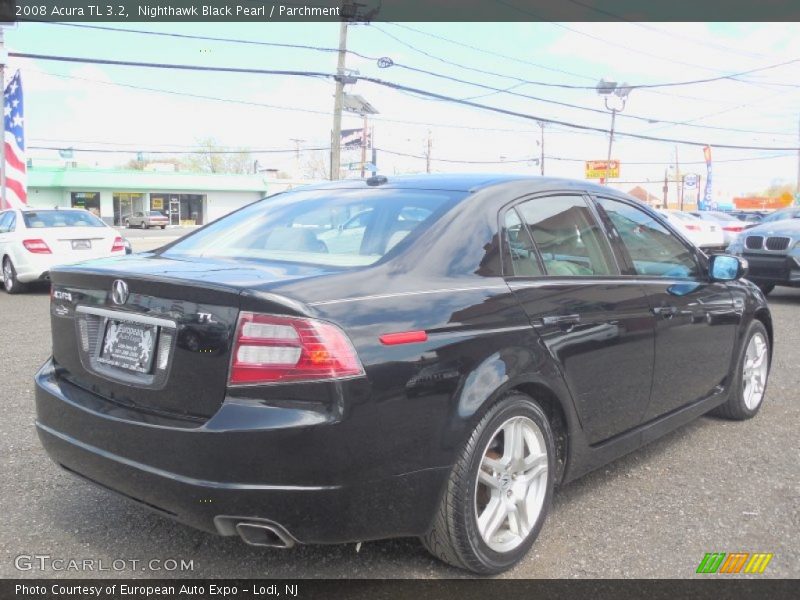 Nighthawk Black Pearl / Parchment 2008 Acura TL 3.2