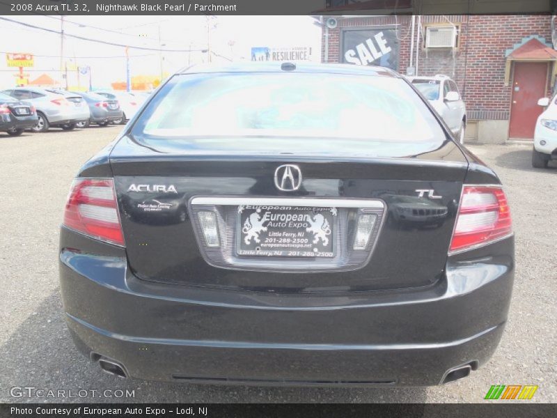 Nighthawk Black Pearl / Parchment 2008 Acura TL 3.2