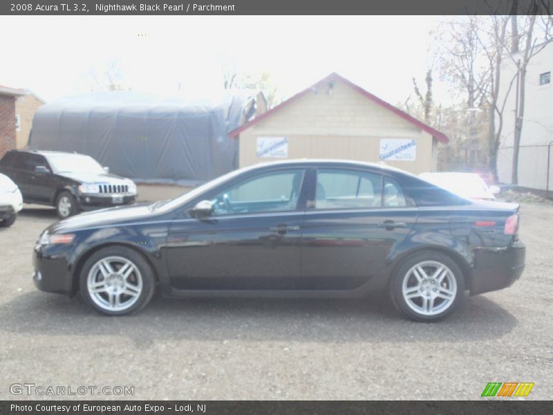 Nighthawk Black Pearl / Parchment 2008 Acura TL 3.2