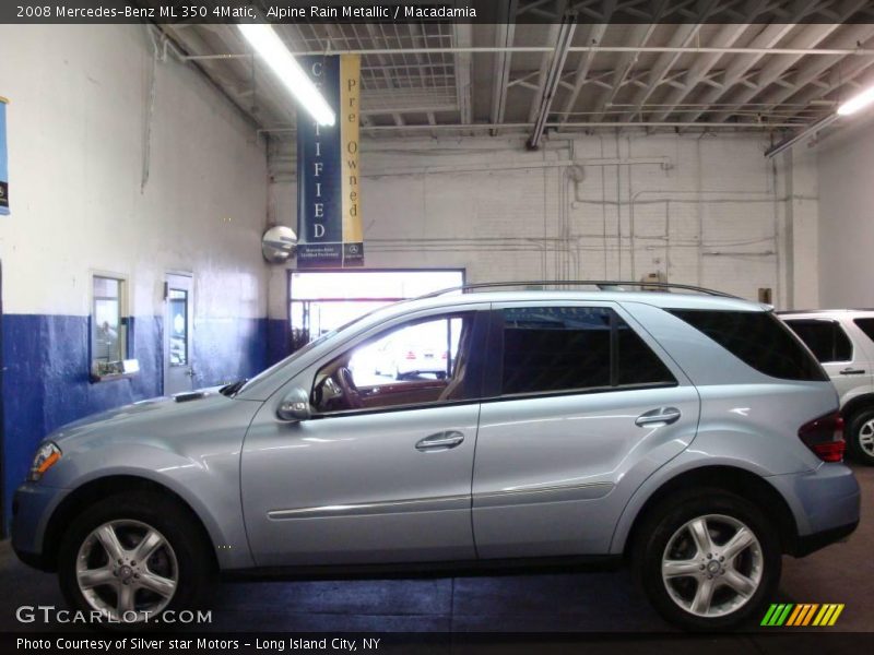 Alpine Rain Metallic / Macadamia 2008 Mercedes-Benz ML 350 4Matic