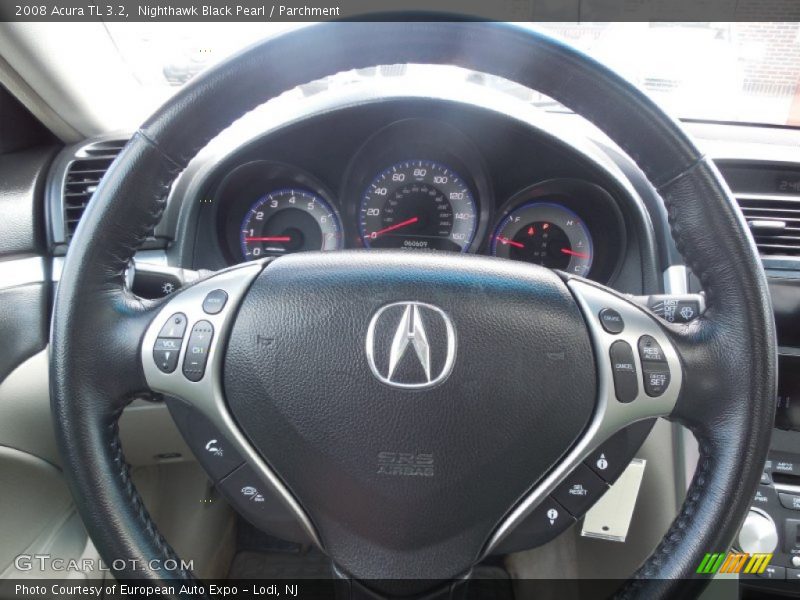 Nighthawk Black Pearl / Parchment 2008 Acura TL 3.2