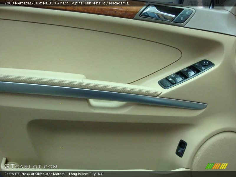 Alpine Rain Metallic / Macadamia 2008 Mercedes-Benz ML 350 4Matic