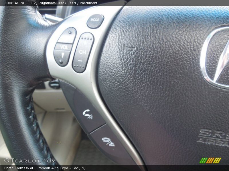 Nighthawk Black Pearl / Parchment 2008 Acura TL 3.2