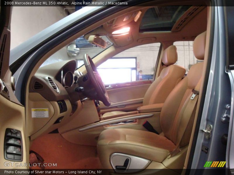 Alpine Rain Metallic / Macadamia 2008 Mercedes-Benz ML 350 4Matic