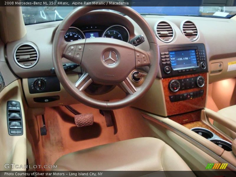 Alpine Rain Metallic / Macadamia 2008 Mercedes-Benz ML 350 4Matic