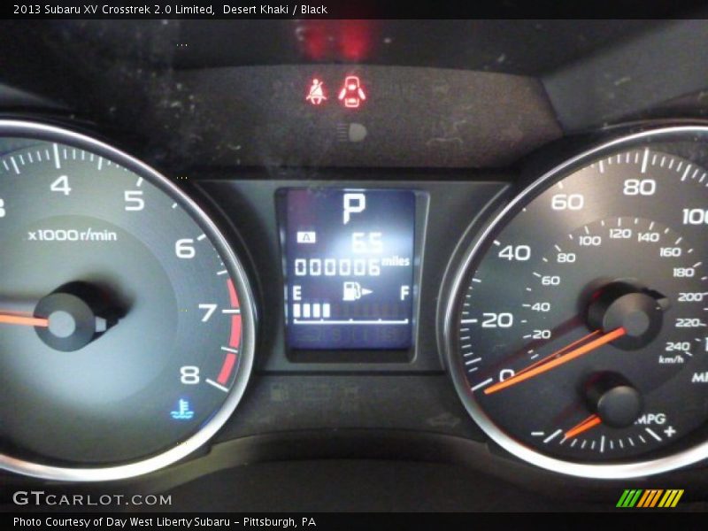Desert Khaki / Black 2013 Subaru XV Crosstrek 2.0 Limited