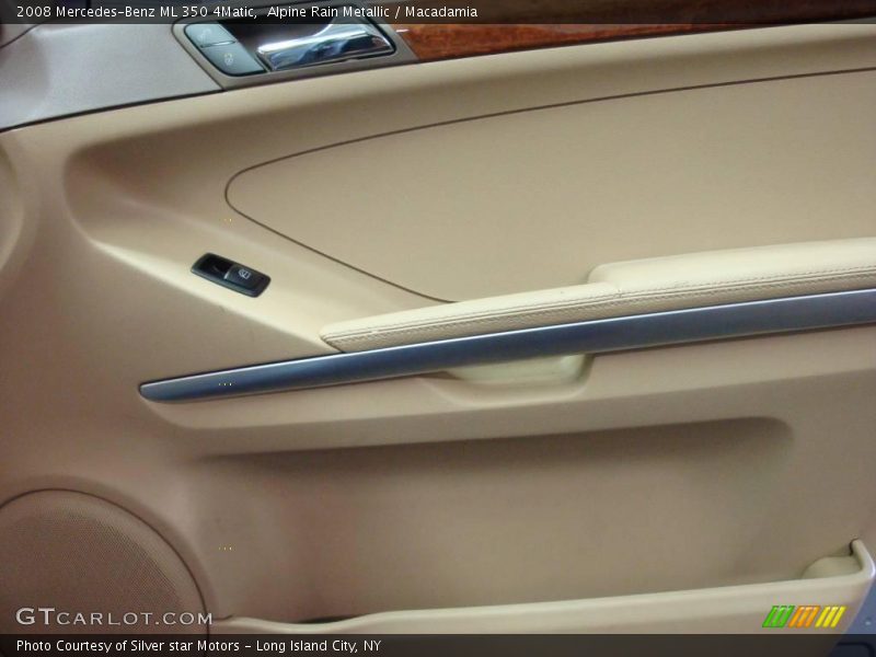 Alpine Rain Metallic / Macadamia 2008 Mercedes-Benz ML 350 4Matic
