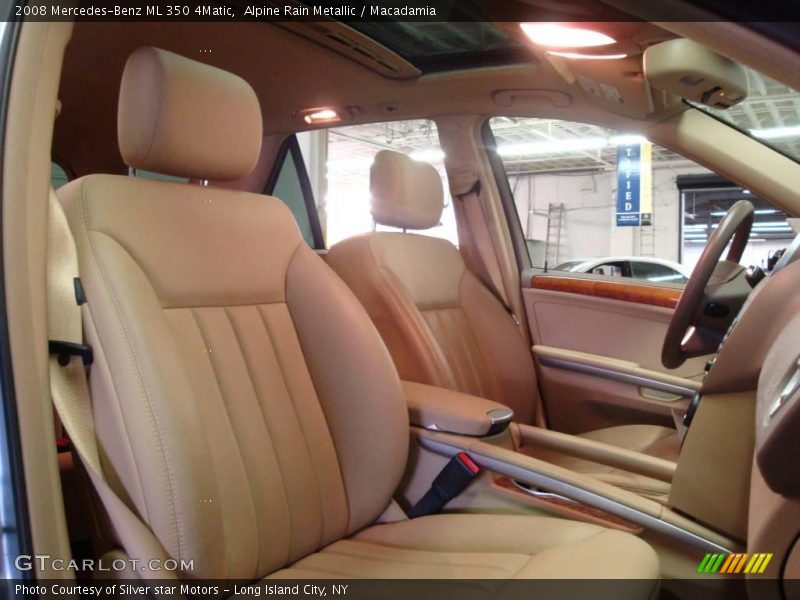 Alpine Rain Metallic / Macadamia 2008 Mercedes-Benz ML 350 4Matic