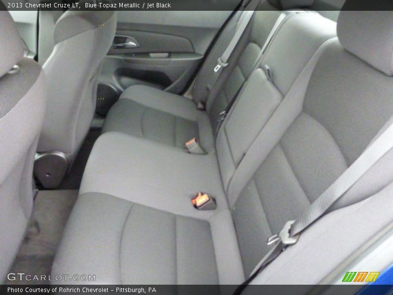 Blue Topaz Metallic / Jet Black 2013 Chevrolet Cruze LT