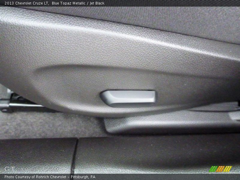 Blue Topaz Metallic / Jet Black 2013 Chevrolet Cruze LT