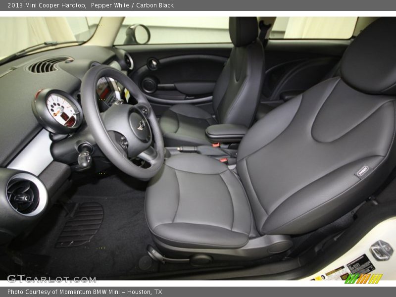 Pepper White / Carbon Black 2013 Mini Cooper Hardtop