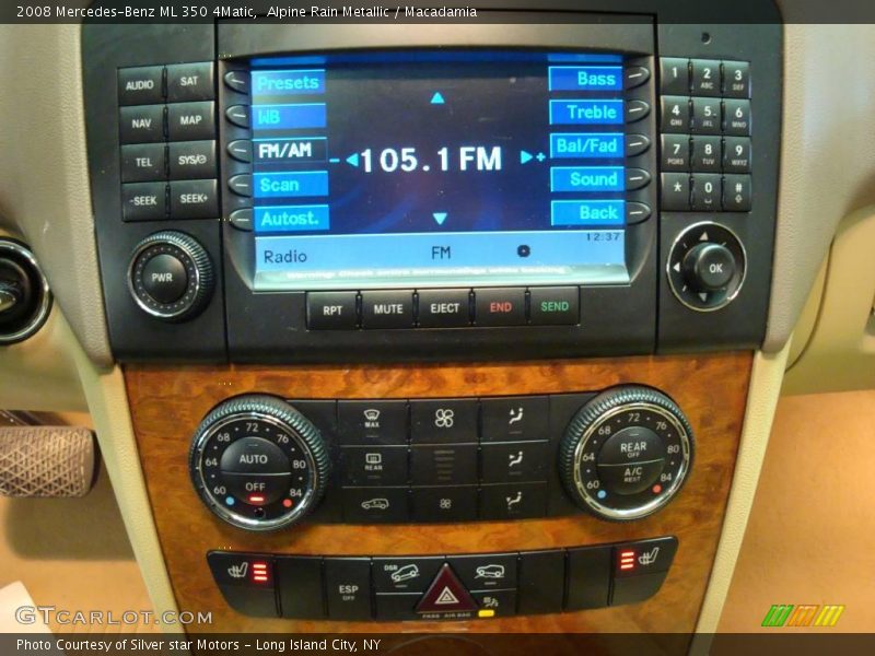 Alpine Rain Metallic / Macadamia 2008 Mercedes-Benz ML 350 4Matic