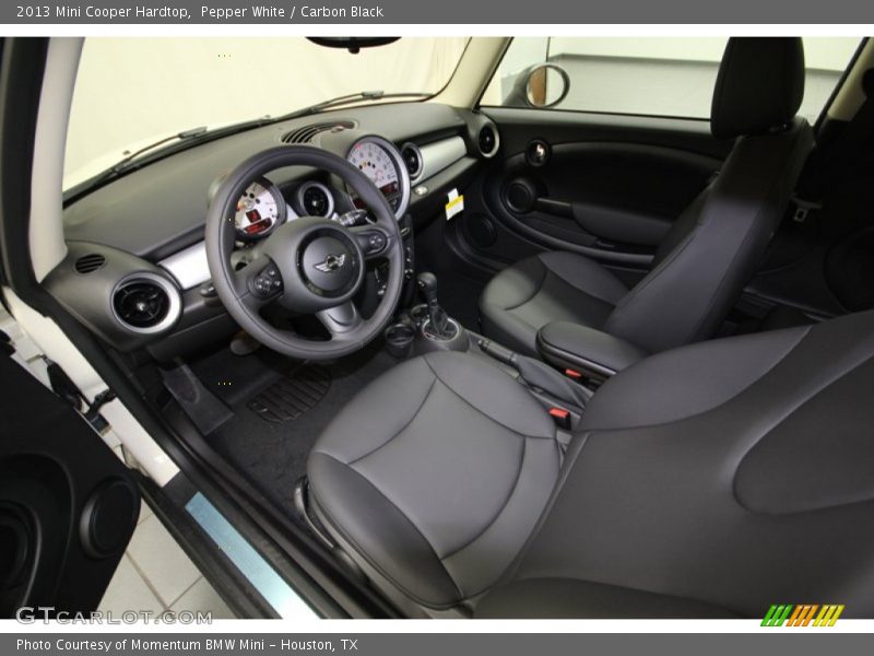 Pepper White / Carbon Black 2013 Mini Cooper Hardtop