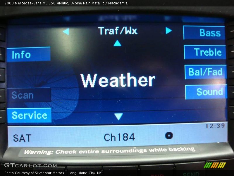 Alpine Rain Metallic / Macadamia 2008 Mercedes-Benz ML 350 4Matic