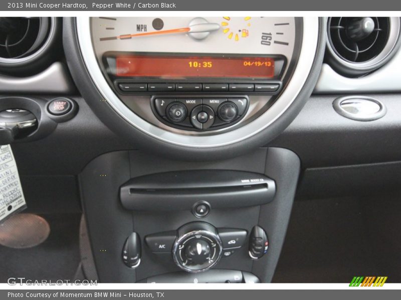 Pepper White / Carbon Black 2013 Mini Cooper Hardtop
