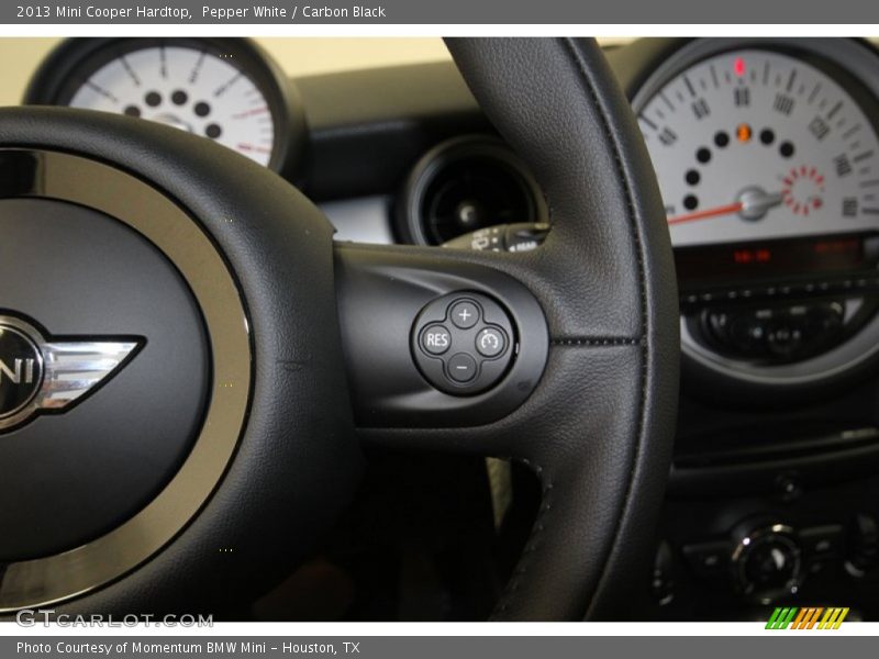 Pepper White / Carbon Black 2013 Mini Cooper Hardtop